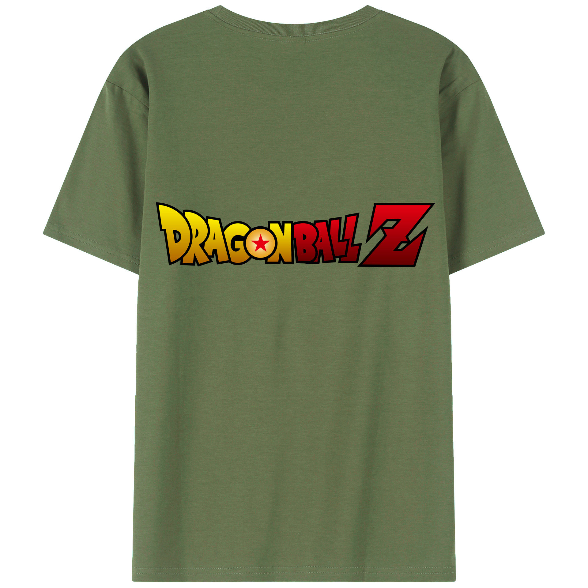 （画像用） ドラゴンボール DRAGON BALL 綿100％ メンズ半袖Tシャツ（バックプリント） 通気性